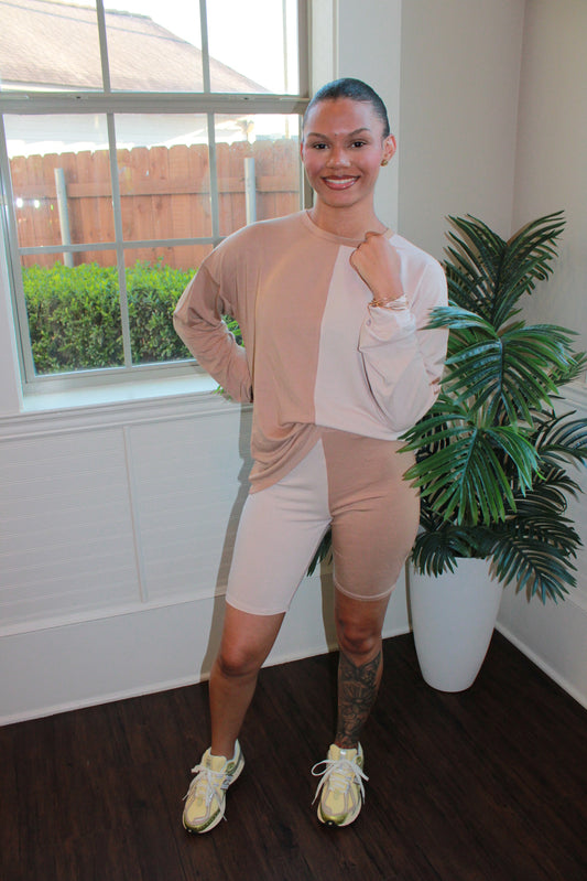 Met At Dawn Short Set