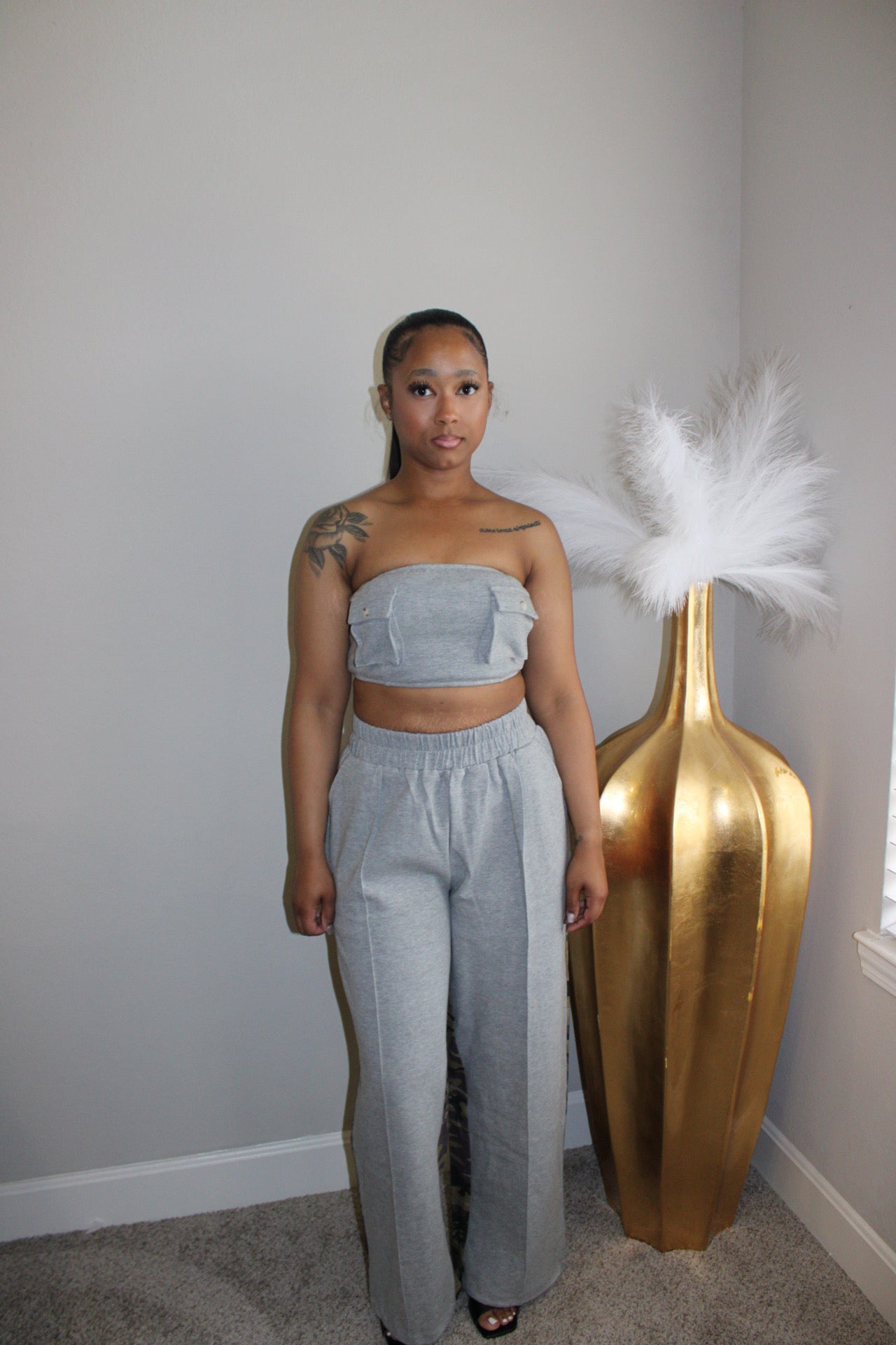 SO UNBOTHERED PANT SET